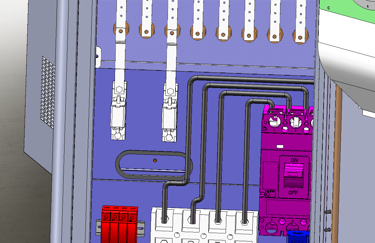 120KW新能源汽车充电柜sw22可编辑